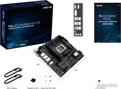 Материнская плата ASUS Pro WS W680M-ACE SE 