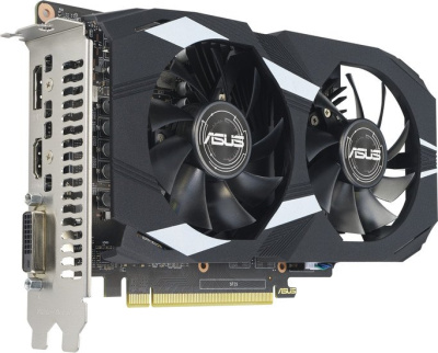 Видеокарта ASUS Dual GeForce GTX 1650 OC Edition 4GB GDDR6 EVO DUAL-GTX1650-O4GD6-P-EVO 