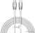 Кабель Baseus Glimmer Series Fast Charging Data Cable USB Type-C - Type-C 100W CADH000802 (2 м, белый) Кабель Baseus Glimmer Series Fast Charging Data Cable USB Type-C - Type-C 100W CADH000802 (2 м, белый)