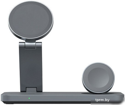 Magssory Yoga 3 в 1 Charging Station для Apple Qi2 WCH016m (темно-серый) 