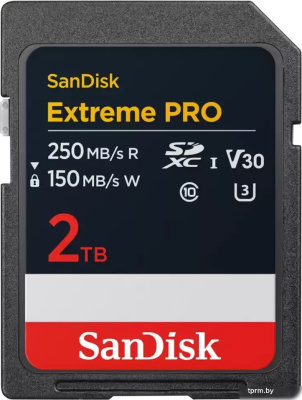 SanDisk Extreme PRO SDXC SDSDXXD-2T00-GN4IN 2TB 