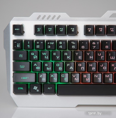 Клавиатура Nakatomi KG-35U (серебристый) 