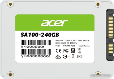 SSD Acer SA100 240GB BL.9BWWA.102 