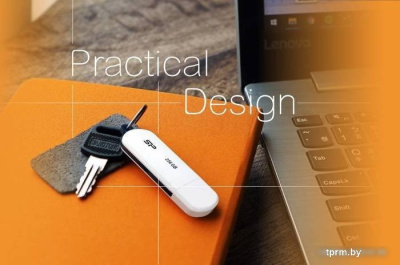 USB Flash Silicon-Power Blaze B32 64GB (белый) 