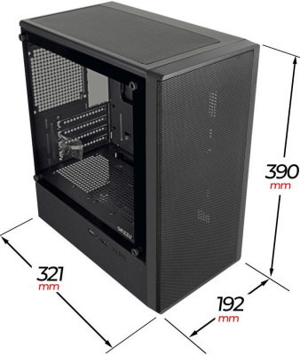 Корпус Ginzzu CL401 