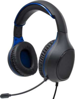 Наушники Perfeo Action (черный/синий)