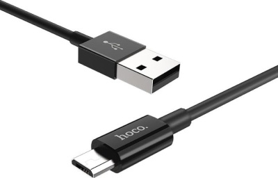 Кабель Hoco X23 microUSB (черный) 