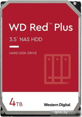 Жесткий диск WD Red Plus 4TB WD40EFZX 