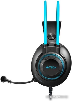 Наушники A4Tech Fstyler FH200i (черный/голубой) 