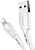 Кабель Vipfan X05 USB Type-A - Lightning (2 м, белый) 