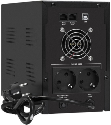Источник бесперебойного питания ExeGate SpecialPro Smart LLB-2000.LCD.AVR.2SH.RJ.USB EX292632RUS 
