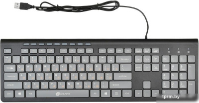 Клавиатура Oklick 480M (черный/серый) 