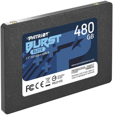 SSD Patriot Burst Elite 480GB PBE480GS25SSDR  SSD Patriot Burst Elite 480GB PBE480GS25SSDR