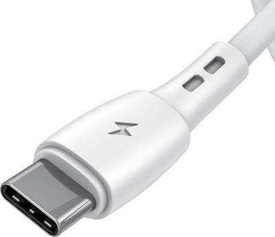 Кабель Vipfan X05 USB Type-A - USB Type-C (3 м, белый) 