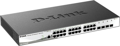 Управляемый коммутатор 2-го уровня D-Link DGS-1210-28X/ME/B2B 