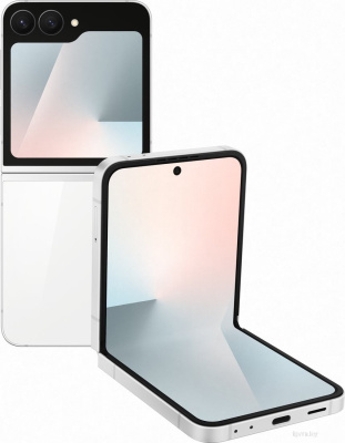 Телефон Samsung Galaxy Z Flip7 FE SM-F761B 8GB/128GB (белый) 