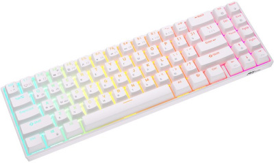 Клавиатура Royal Kludge RK71 RGB (белый, RK Brown) 