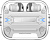 Наушники Hoco EW55 (серебристый) 