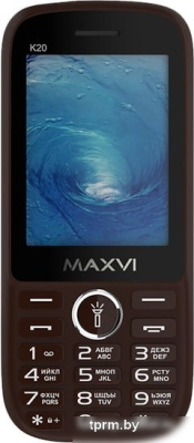 Мобильный телефон Maxvi K20 (коричневый) 