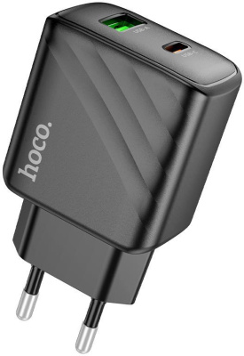 Сетевое зарядное Hoco CS23A (черный)