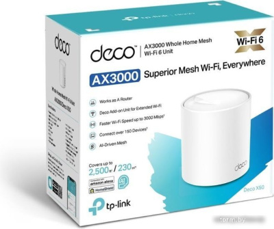 Wi-Fi роутер TP-Link Deco X50 