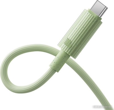 Кабель Baseus Habitat Series Fast Charging Cable 100W USB Type-C - USB Type-C (2 м, зеленый) 