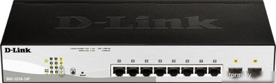 Управляемый коммутатор 2-го уровня D-Link DGS-1210-10P/FL2A 