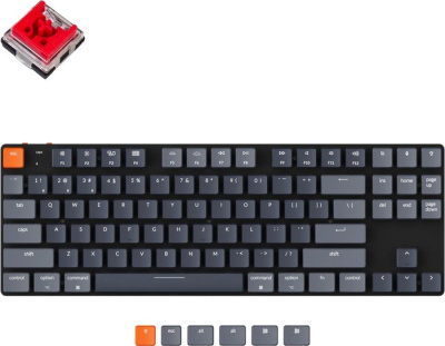 Клавиатура Keychron K1 SE RGB K1SE-E1-RU (Keychron Low Profile Optical Red) 