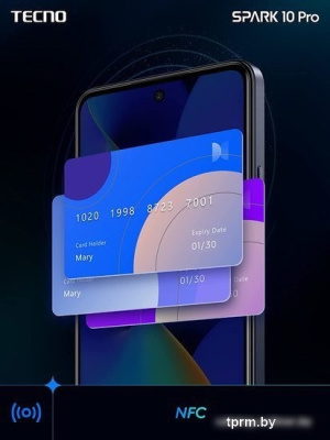 Смартфон Tecno Spark 10 Pro 8GB/256GB (жемчужный белый) 