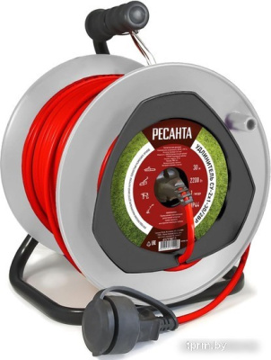Удлинитель на катушке Ресанта СУ-2x1-30/2ВР 