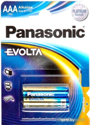 Panasonic Evolta AAA 2 шт. LR03EGE/2BP 