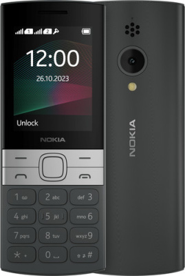 Кнопочный телефон Nokia 150 (2023) Dual SIM TA-1582 (черный)