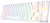 Клавиатура Royal Kludge RK68 Plus RGB (белый, RK Red) 