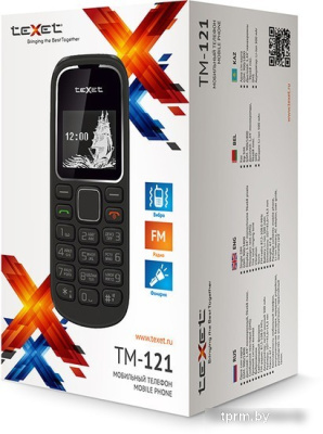 TeXet TM-121 (черный) 