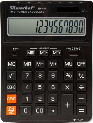 Бухгалтерский калькулятор Silwerhof SH-444 