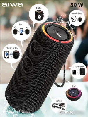 Беспроводная колонка Aiwa PAS-H300 (черный) 