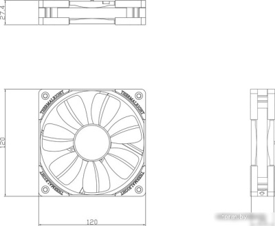Вентилятор для корпуса Thermalright TL-R12 