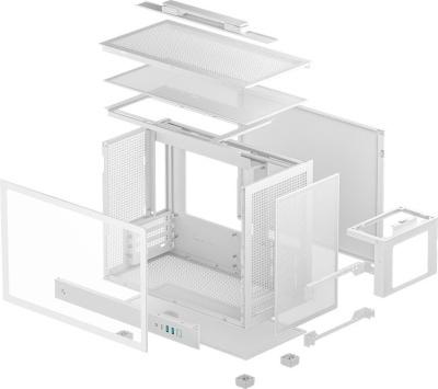 DeepCool CH160 Plus R-CH160-WHNGM0-G 