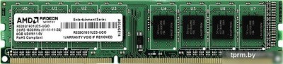 Оперативная память AMD Radeon RE1600 Entertainment 8GB PC3-12800 (R538G1601U2S-UGO) 