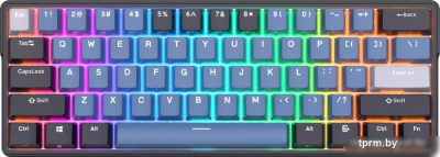 Клавиатура Royal Kludge RK61 Plus RGB (черный, RK Brown) 