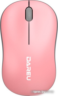 Мышь Dareu LM106G (розовый/серый) 