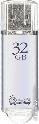 USB Flash Smart Buy V-Cut 32GB (серебристый) [SB32GBVC-S] 