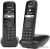 Радиотелефон Gigaset AS690 DUO (черный) 