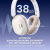 Наушники Ugreen HiTune Max5c (белый) + брендированный брелок Ugreen Наушники Ugreen HiTune Max5c (белый) + брендированный брелок Ugreen