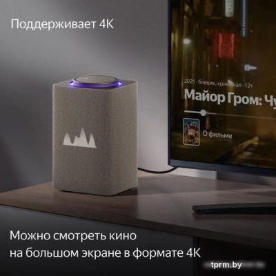 Яндекс Станция Макс (с хабом умного дома Zigbee, бежевый) 