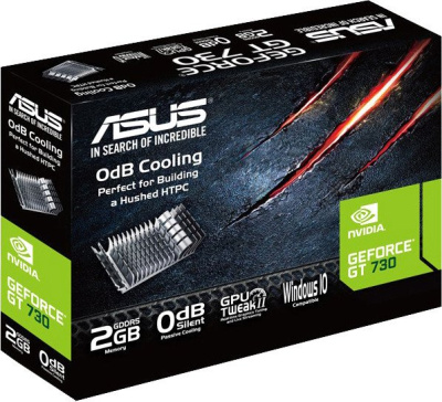 Видеокарта ASUS GeForce GT 730 2GB GDDR5 [GT730-SL-2GD5-BRK] 