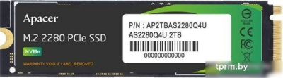 SSD Apacer AS2280Q4U M.2 PCIe Gen4 x4 2TB AP2TBAS2280Q4U-1 