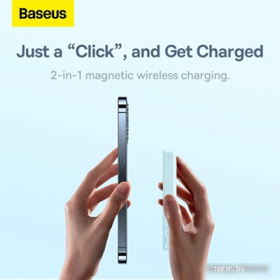 Baseus Magnetic Wireless PPCX020002 6000mAh (белый) 