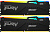 Оперативная память Kingston FURY Beast RGB 2x32ГБ DDR5 6400 МГц KF564C32BBEAK2-64 