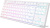 Клавиатура Royal Kludge RK87 RGB (белый, RK Red) 